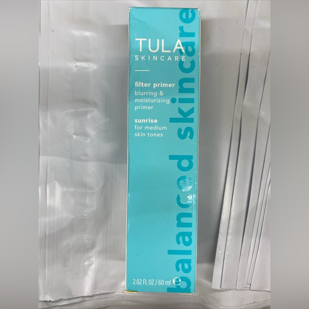 Tula Filter Primer Luminizing & Moisturizing Primer  Sunrise for Medium 2oz 8805